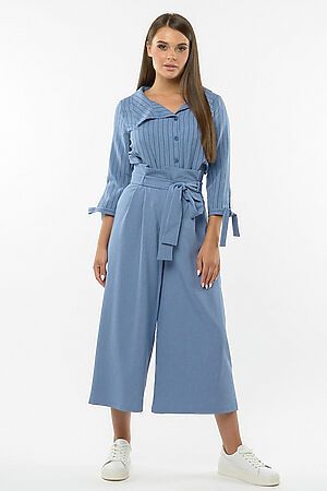 Блуза REMIX (Синий/Черная полоска) 4761 #213458