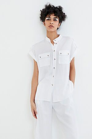 Блуза ZARINA (Белый) 0225106306 #213889