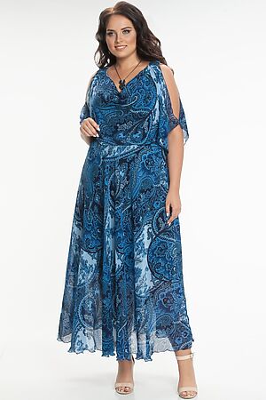 Платье PRIMA LINEA (Синий) 4873 #214213