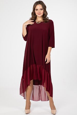 Платье PRIMA LINEA (Бордовый) 5071 #214308