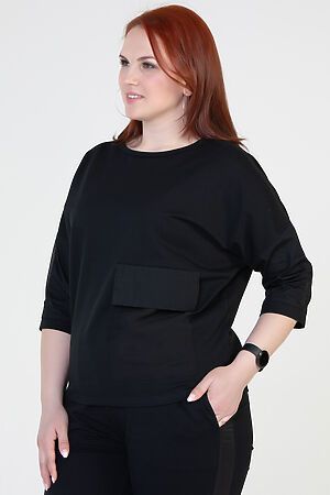 Блуза PRIMA LINEA (Черный) 5107 #214370