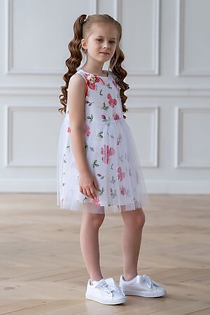 Платье ALOLIKA (Линет белый) ПЛ-2017-1 #214551