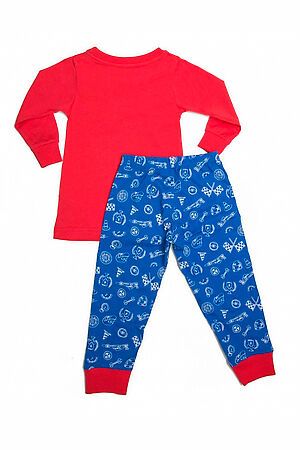 Пижама (Джемпер+Брюки) MARK FORMELLE (Красный +гонки на синем) 2435-0 #215459