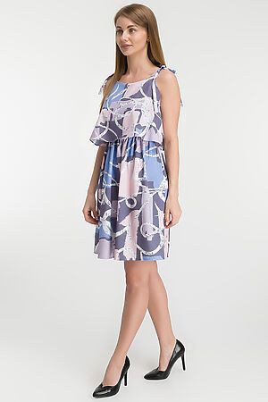 Платье TUTACHI (Серый-голубой) B37.2 #219790
