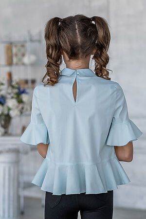 Блуза ALOLIKA (Симфония голубой) БЛ-1904-2 #219971