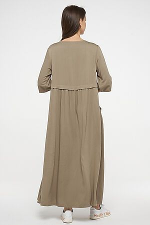 Платье VAY (Оливковый дымчатый) 201-3596-ПШ02 #220586