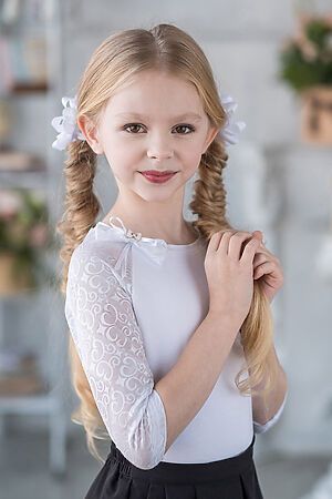 Блуза ALOLIKA (Дорис белый) ТБ-1805-1 #222042
