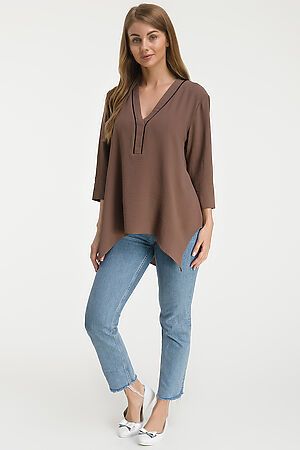 Блуза TUTACHI (Коричневый) 888 #222314