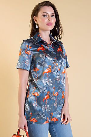 Рубашка LADY TAIGA (Мультиколор) Б1537-1 #223187