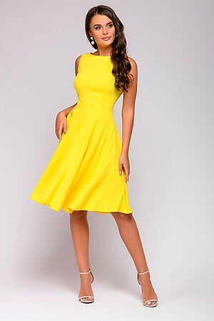 Платье 1001 DRESS (Желтый) 0112001-02007YL #224983
