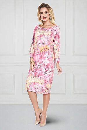 Платье BELLOVERA (Розовый) 4П1007 #226200