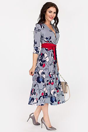 Платье LADY TAIGA (Цветы) П1581-1 #227856