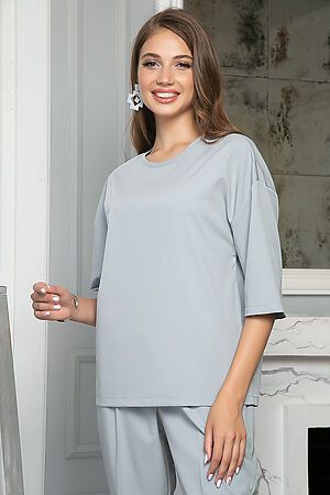 Блуза BELLOVERA (Светло-серый) 35Б1015 #228395
