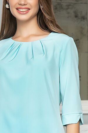 Блуза BELLOVERA (Бирюзовый) 12Б1001 #228397