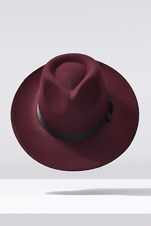 Шляпа Nothing Shop (Марсала, черный) 291894 #228588