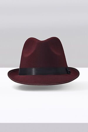 Шляпа Nothing Shop (Марсала, черный) 291903 #228593