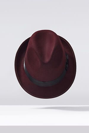 Шляпа Nothing Shop (Марсала, черный) 291903 #228593