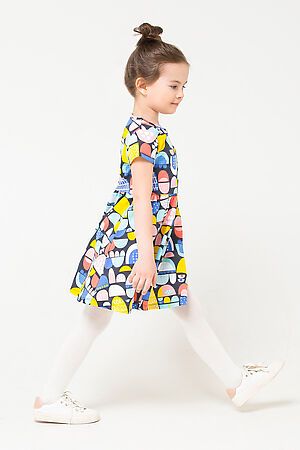Платье CROCKID (Цветные холмики) #228847