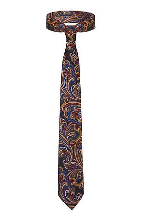 Комплект: галстук и платок-паше SIGNATURE (Красный, синий, желтый,) 209721 #229534