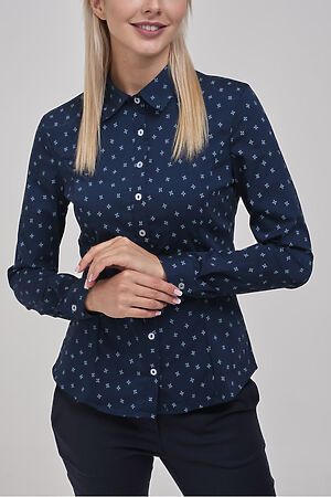 Блуза MARIMAY (Темно синий) 020321-3 #229669