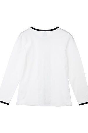 Блуза PLAYTODAY (Белый, темно-синий) 22021017 #232016