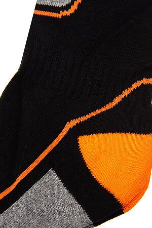 Носки PLAYTODAY (Оранжевый, серый, черный) 32011066 #233977