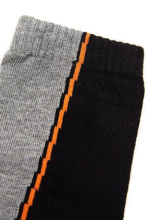 Носки PLAYTODAY (Оранжевый, серый, черный) 32011066 #233977