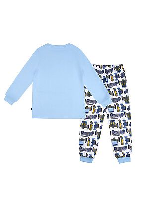 Пижама (джемпер+брюки) BOSSA NOVA (Голубой/белый) 356К-171 #239169
