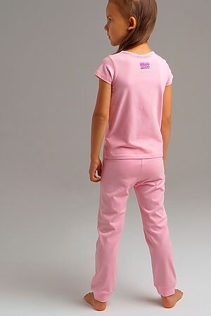 Пижама(Футболка+брюки) PLAYTODAY (Розовый) 32042802 #239285