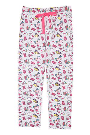 Пижама(Футболка+брюки) PLAYTODAY (Белый, розовый) 32042800 #239373