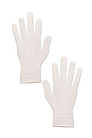Ажурные перчатки "Касабланка" LE CABARET (Слоновая кость) 206388 #239683