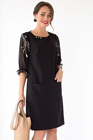 Платье LADY TAIGA (Черный) П1649-13 #239818