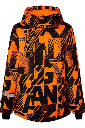Комплект (Куртка+Комбинезон) PLAYTODAY (Черный, оранжевый) 32011052 #241469