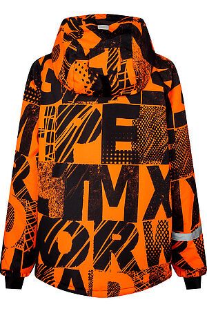 Комплект (Куртка+Комбинезон) PLAYTODAY (Черный, оранжевый) 32011052 #241469