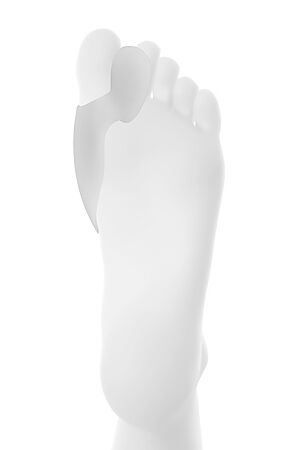 Пара ортопедических корректоров для большого пальца ноги "Танцуй со мной" Nothing Shop (Белый) 293100 #243260
