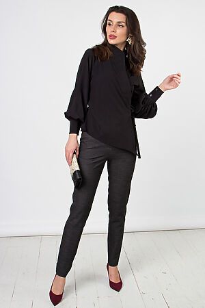 Блуза LADY TAIGA (Черный) Б1702 #244945