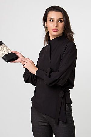 Блуза LADY TAIGA (Черный) Б1702 #244945
