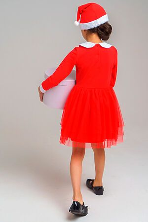 Костюм (Платье+Шапка) PLAYTODAY (Красный) 42022054 #248704