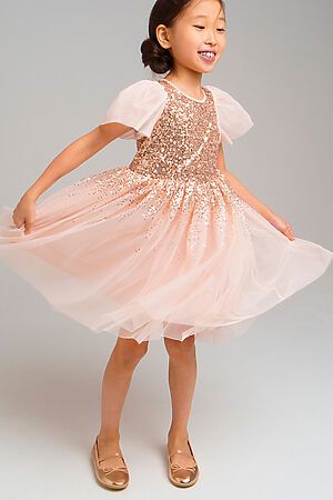 Платье PLAYTODAY (Розовый,серый) 42022098 #248752