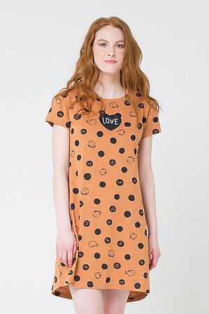 Платье-сорочка TRIKOZZA (Оранжевый) #249623