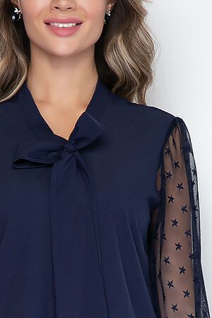 Блуза Вилавия BELLOVERA (Синий) 34Б1357 #250304
