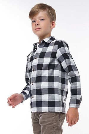 Рубашка CLEVER (Чёрный/молочный) 702465/70ппн_п #250358