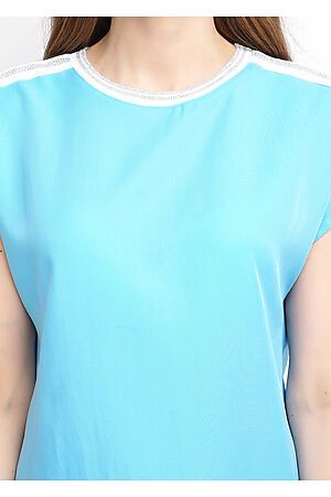 Блузка CLEVER (Голубой) 202436/7мш #250421