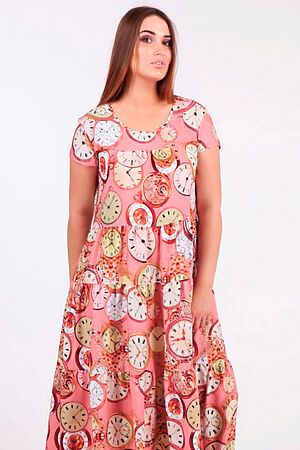 Платье BRASLAVA (Желто-розовый) 5827/06 #250600