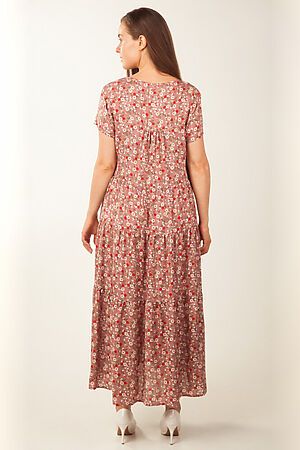 Платье BRASLAVA (Розовый, белый) 5827/31 #250625