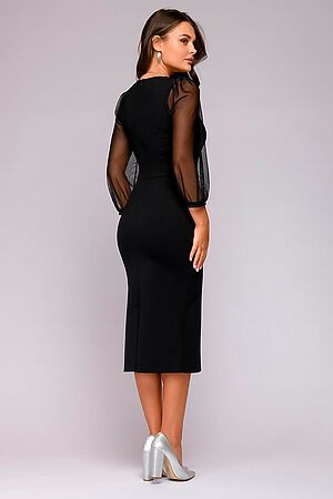 Платье 1001 DRESS (Черный) 0112001-02218BK #251611