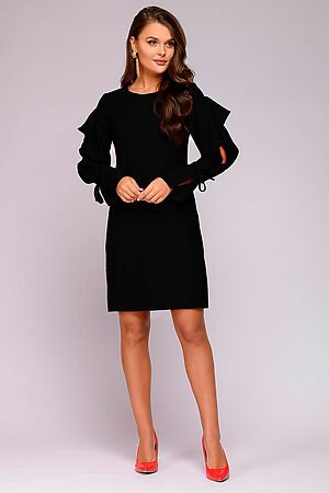 Платье 1001 DRESS (Черный) 0122001-02335BK #251617