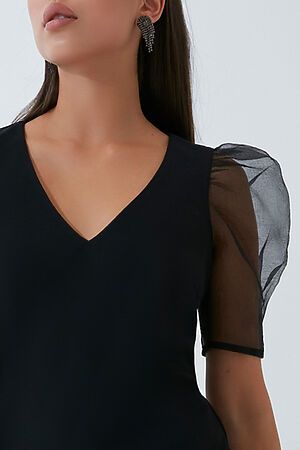 Блуза ZARINA (Черный) 0422515415 #256704