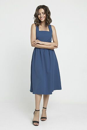 Платье MARIKO (Серо-голубой) 1382 #257362