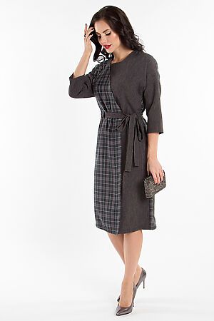 Платье LADY TAIGA (Серый) П1837 #260860
